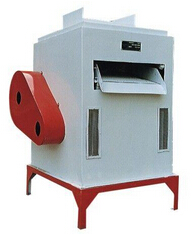 比重去石机吸风软连接结构问题